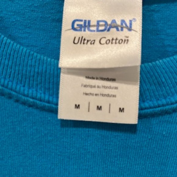 -Seattle-  Pike Place Market Long sleeve blue t-shirt Medium. - Picture 2 of 3